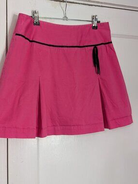 Carolina Blues Women's 10 Hot Pink Skort - MIni Skirt w/ Shorts Underneath Girly